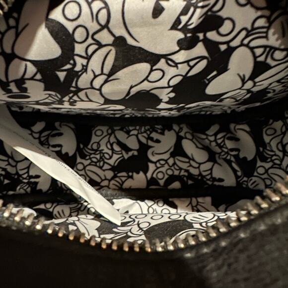 Loungefly & Disney Minnie Mouse Polka Dot Small Crossbody Bag Purse Whimsical - Picture 9 of 14